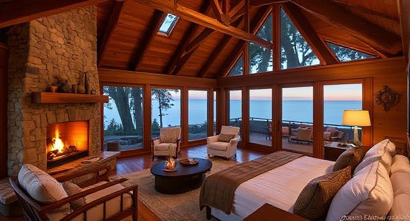 The 7 Most Romantic Getaways in California 3 Romantic Getaways in California Timber Cove, Sonoma: A Modern Take on a Rustic Retreat