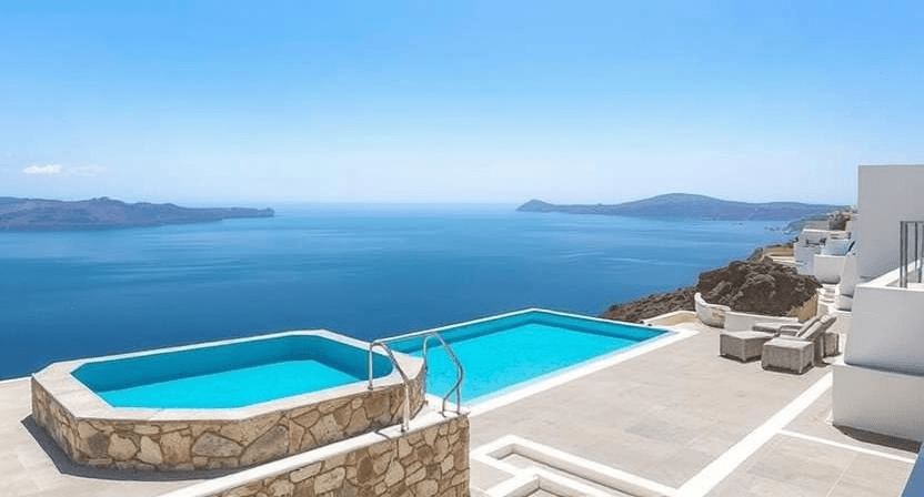 13 Hotels Where Your Room Comes With a Private Pool 3 Santorini, Greece's Andronis Boutique Hotel
13 Hotel Rooms That Come With Private Pools