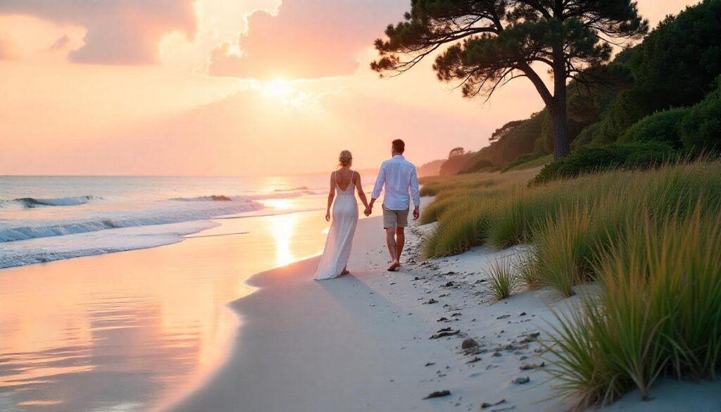The Best Honeymoon Destinations in the U.S. 4 Honeymoon Destinations USA The island of Kiawah in South Carolina